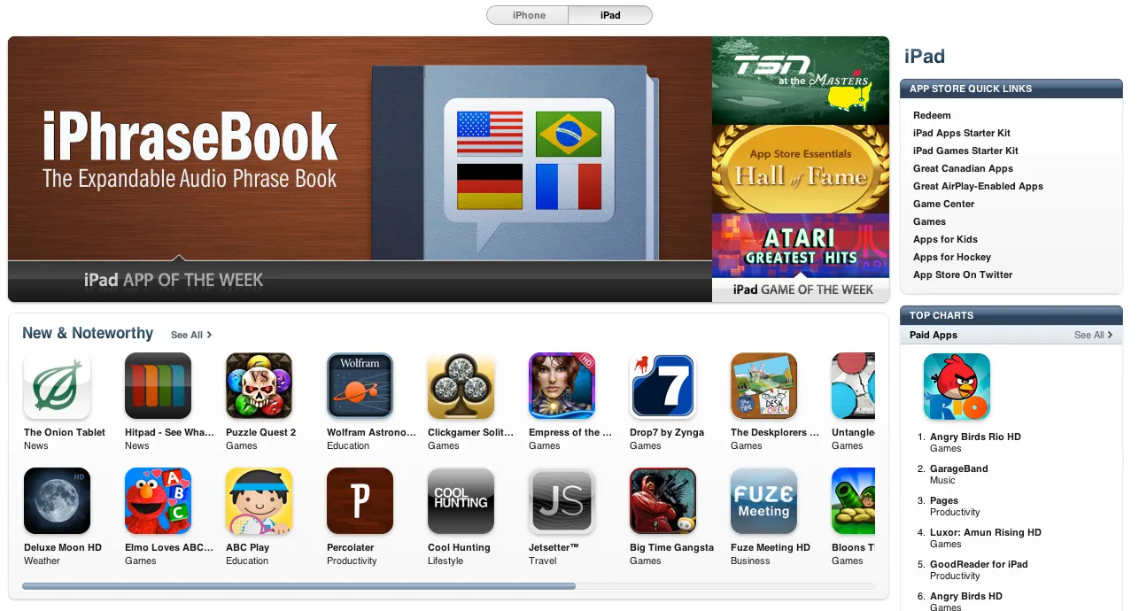 iPhraseBook as App of the Week